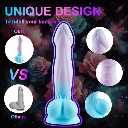 8″ Silicone Realistic Fantasy Thin Dog Dildo With Suction Cup For Beginners - Image 5