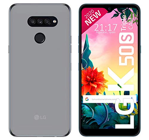 Funda Gel TPU para LG K50S Color Transparente
