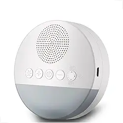 Aparelho de Som Ruído Branco Útero Ninar Acalmar Bebê Criança Relaxante Dormir