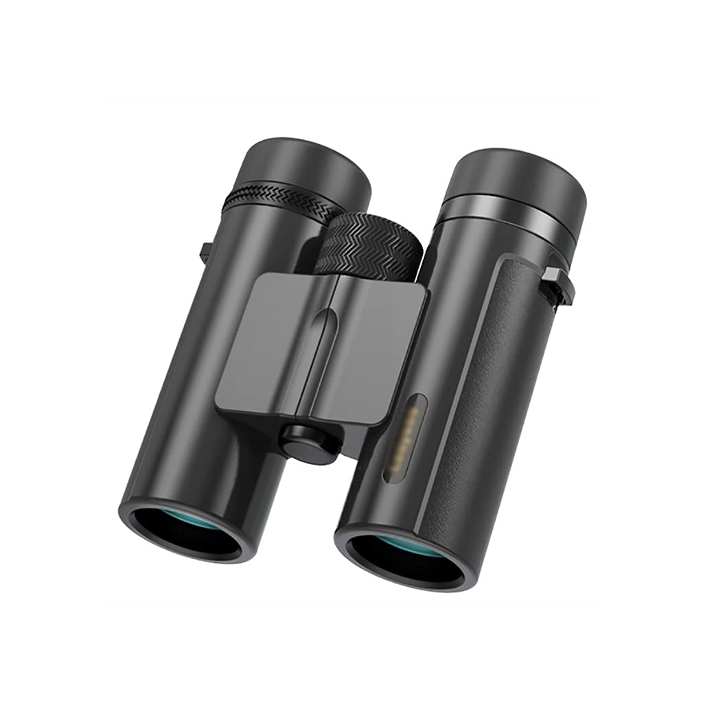 Observation des Oiseaux 10x26 Petites Jumelles légères Pliantes compactes avec Jumelles de Vision Nocturne à Faible luminosité pour télescope pour Adultes et Enfants
