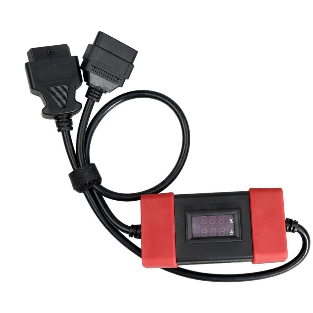 BEALIFE Flexibles Kabeladapterkabel (Stecker auf Buchse) für einfache Einrichtung beim Einsatz professioneller Diagnosegeräte (12 V auf 24 V) – LKW Diagnosescanner