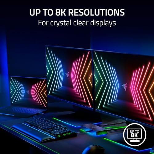 Razer Thunderbolt 4-Kabel (0,8 m): bis zu 40 Gigabit pro Sekunde – bis zu 8K Auflösungen – bis zu 100 W Aufladen… – Ansicht 3
