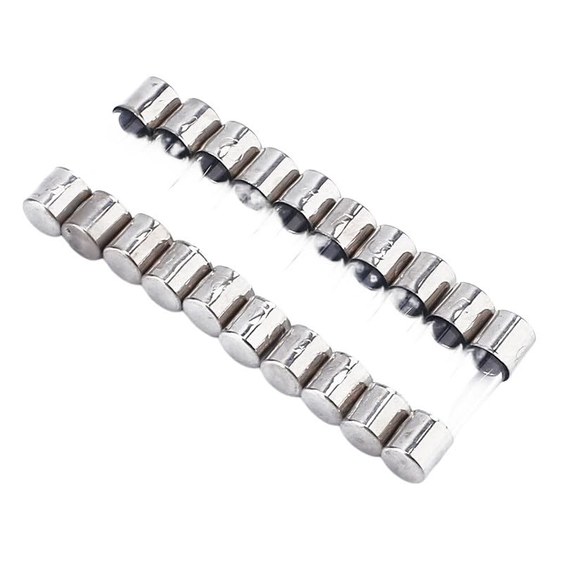 10 piezas fusibles de tubo de vidrio de acción rápida 5x20mm y 6x30mm 250V 5A miniatura 3