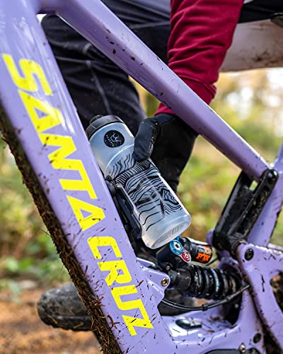 Peaty's x Fidlock Lockin Magnetic 600ml Regular Bike Water Bottle & Mount, Drink Holder & Bottle Set - Image 2