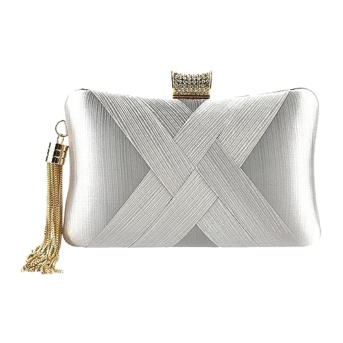 Sac de soirée clutch anti-encombrement idéal pour les cosmétiques