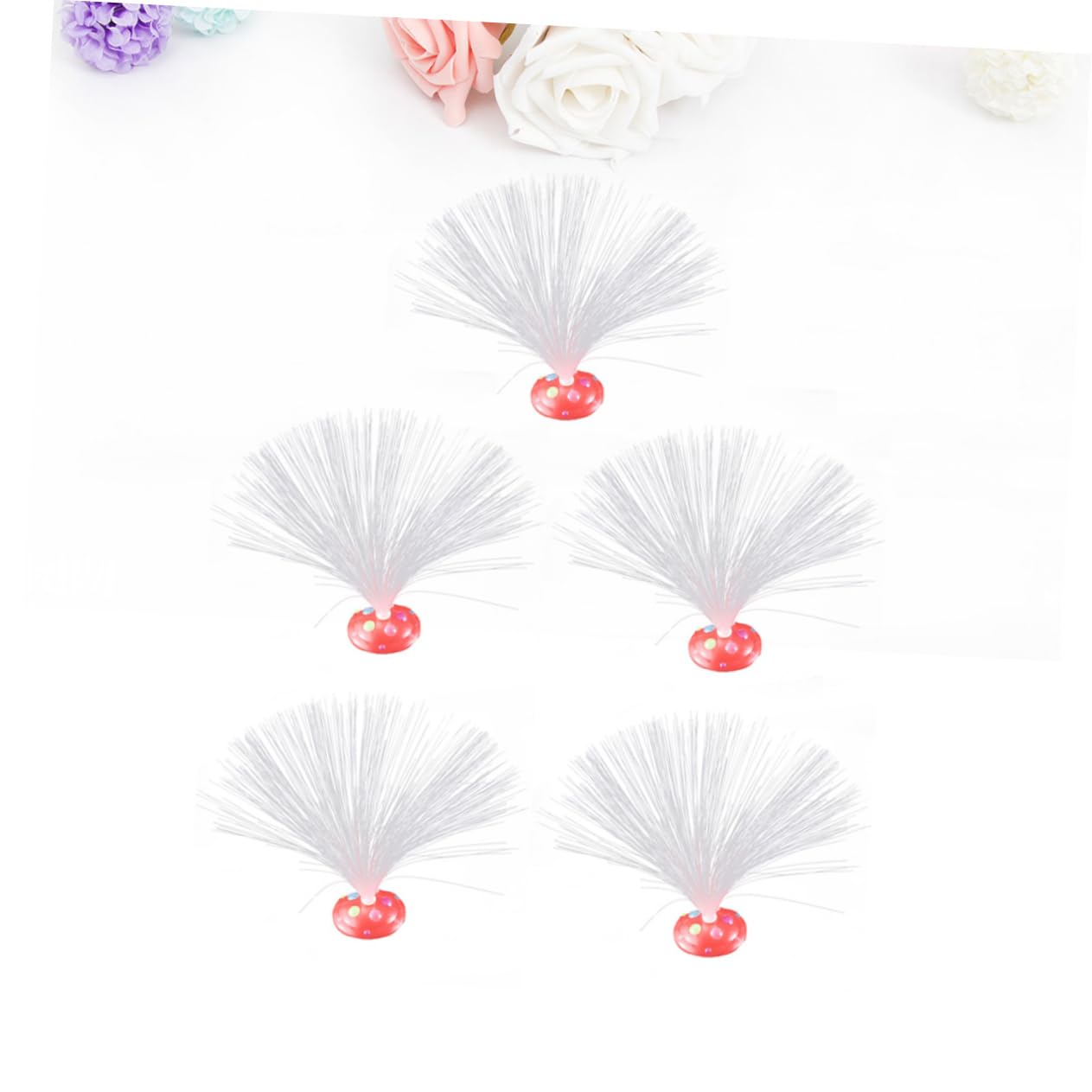 UPKOCH Fiber Optic Night Light 5pcs Lamp for Glow Party Decorations Random Color