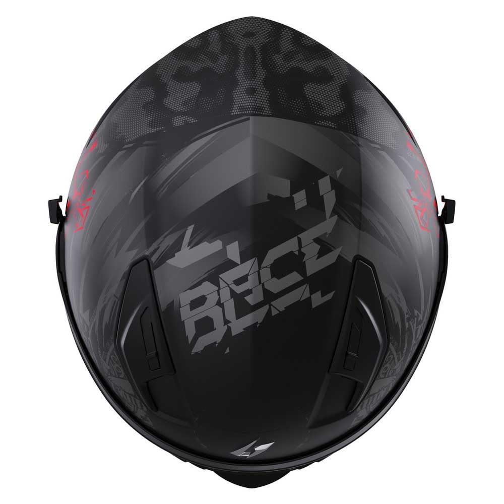 Kask integralny STORMER Strike Race Red, homologacja ECE 22.06 – przystosowany do montażu Pinlocka i systemu Bluetooth