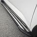 HDirect 2 PCS Aluminum Alloy Fixed Auto Running Boards,Car Side Steps,for Volkswagen VW Tiguan L,White Lines