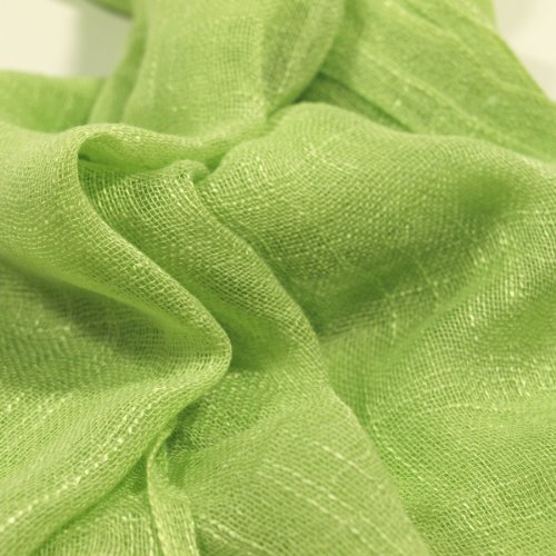 TrendsBlue Elegant Solid Color Viscose Fringe Scarf3