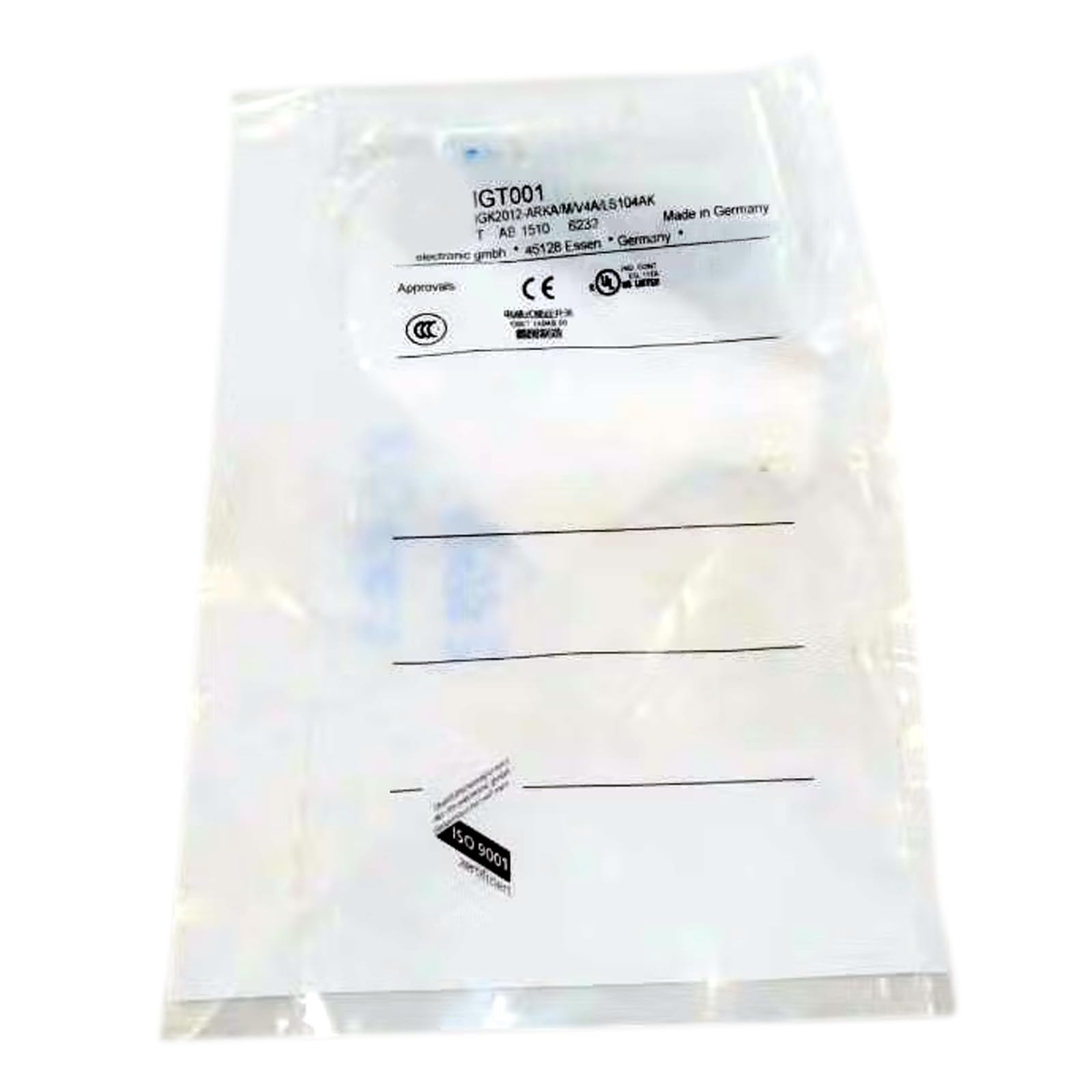 Tsnwinme IGT001 Inductive Sensor, Sensing Range 12 mm Non-Flush mountable; Operating Voltage 20...140 AC/DC V; 2-Wire; 1/2