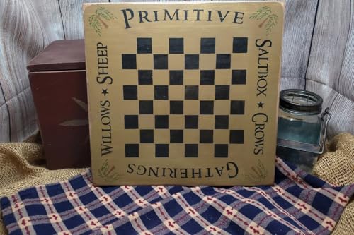 Zwfgameboardprimitivesignprimitivecheckerboardgatheringssignrusticcountrysignwalldecorfamilyfunhomedecorwoodsign10x10inch Urban Country Home Decor Zwf game board primitive sign primitive checkerboard gatherings sign rustic country sign wall decor family fun home decor wood sign 10×10 inch urban country home decor