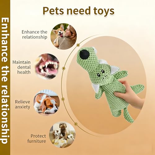 Juguete de Peluche para Perros Pequeños y Medianos miniatura 7