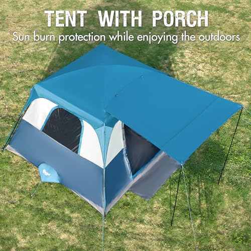 Heavy Duty 8-Person Camping Tent