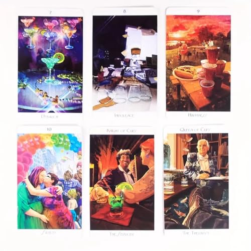 Image of AYME Tarot Card Game With 78 Pieces The Urben Oracle Tarot Cards Decks Traditional Standard Tarot Deck Fortune Telling Game Divination Tools For Beginners (Style 31)