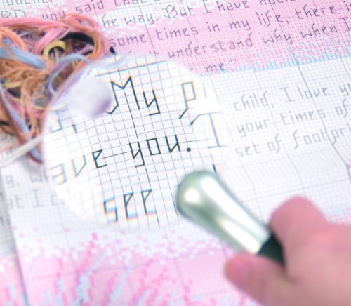 Lupa con linterna (led)