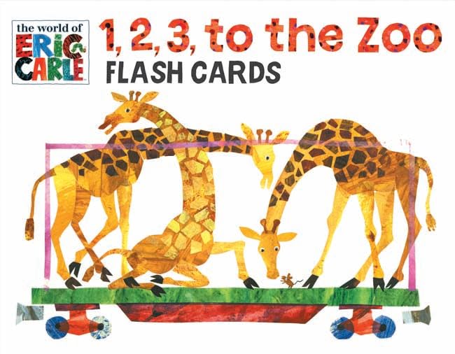 The World of Eric Carle (Tm) 1, 2, 3, to The Zoo Flash Cards (Illustrated Animal Counting Flashcards for Infant & Toddlers, Introduction to Numbers Flash Cards)