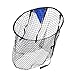 Football Goal Training Net Foldable Sturdy Target Practice Soccer Ball Gate with Alloy Frame Polyester Mesh for Backyard Playground Training