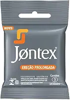 Preservativo Camisinha Ereção Prolongada - 3 Unidades
