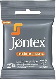 Preservativo Camisinha Ereção Prolongada - 3 Unidades