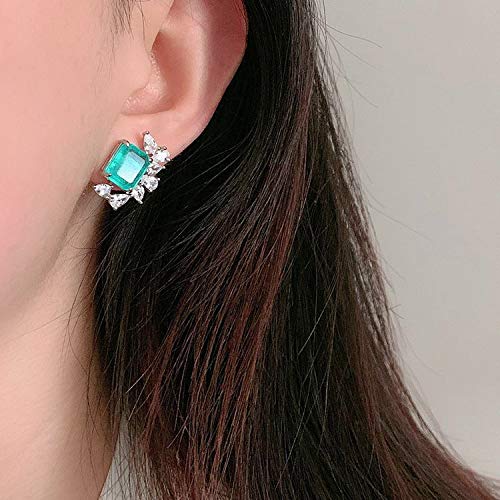 Bijoux en argent solide Paraïba tourmaline d'une brillance exceptionnelle