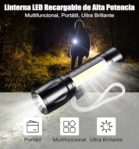Linterna LED recargable 23 Imagen adicional