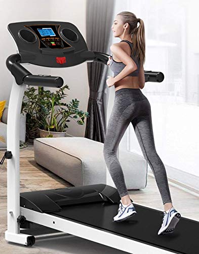 Image of Treadmills,Folding Electric Treadmill,Steel Frame Treadmill,Level 3 Adjustable Tilt,Mute Sports Fitness Equipment,for Home Use