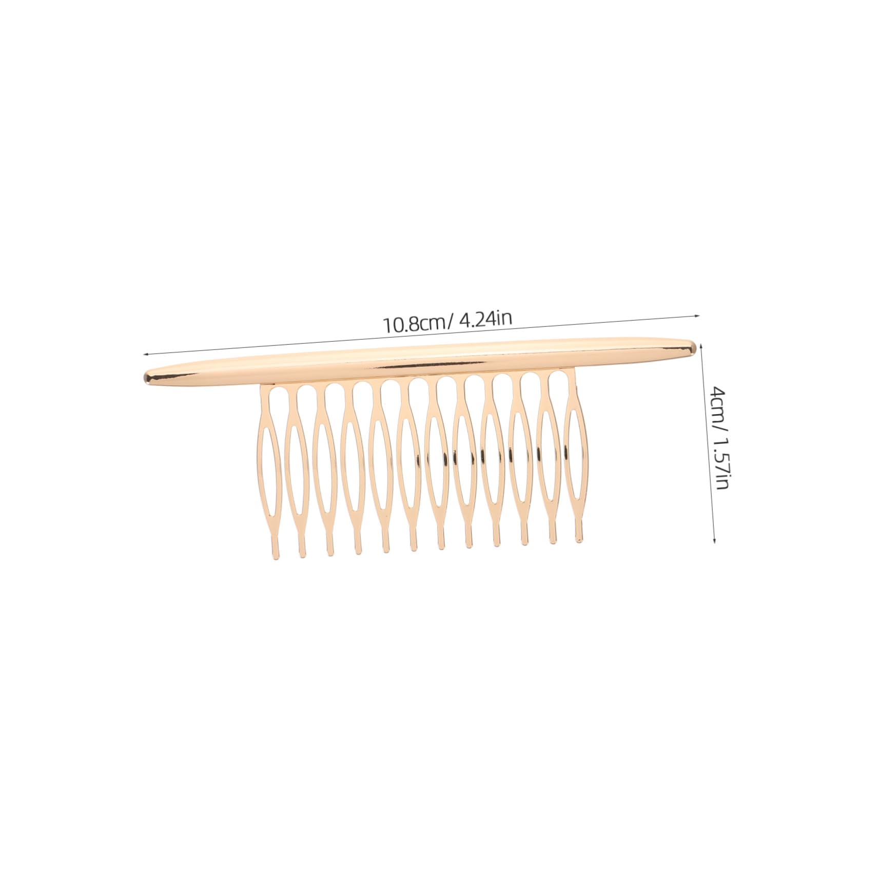 MUCKLILY 2Pcs Hair Combs for Women Elegant Hair Accessories Simple Hairpins for Various Hairstyles for Weddings Special Occasions