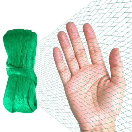 Garden Netting for Plant Veg Fruit Patch Grass Seeds Protection, Pond Netting Cover, Cat and Bird Proof Garden Net, Versatile Fine Mesh Garden, Garden Fence Netting, Garden Accessories (4m x 10m)