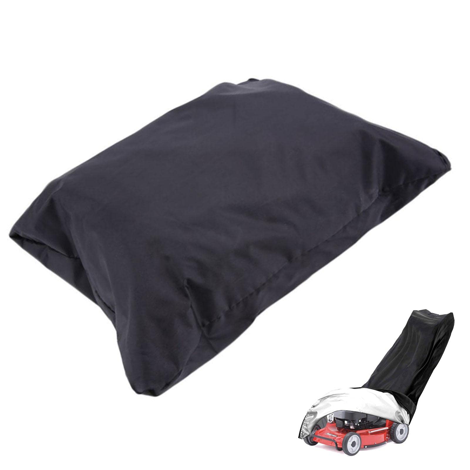 Telo di copertura per tosaerba, 210D, tessuto Oxford, impermeabile, copertura per trattore, antipolvere, resistente ai raggi UV, 193 x 64 x 112 cm