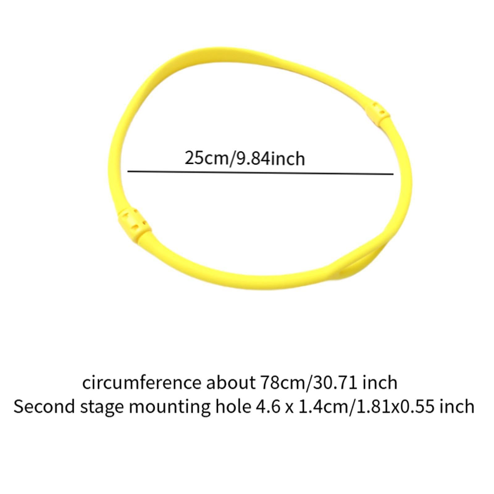 Collier de Détendeur de Plongée sous-Marine, Support de Détendeur de Secours pour Gilet Stabilisateur, Embout Buccal Flexible de 56 Cm, Collier de Dét