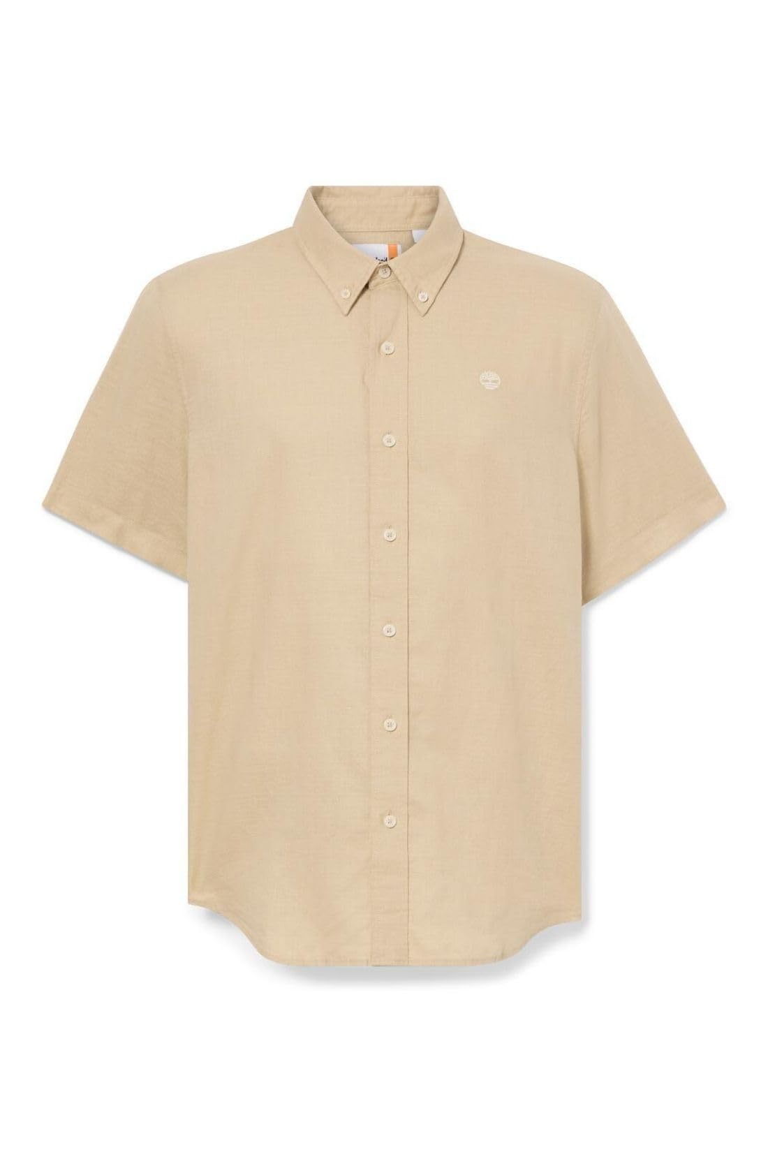 Timberland - Camisa de hombre Slim de mezcla de lino