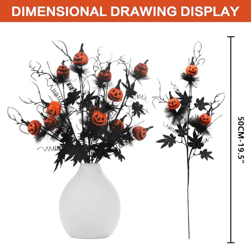 Image of 5PCS Halloween Decorations for Indoor Farmhouse Home Holiday Party