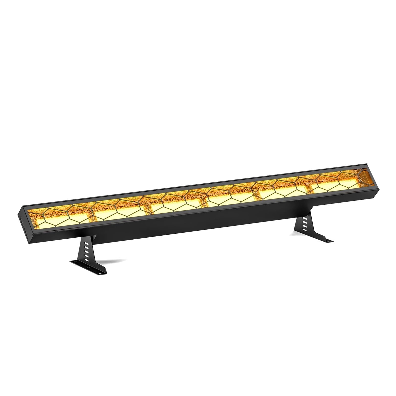 DJ-Lichtleiste, 420W COB LED Vintage Bühnenlichtleiste, RGB Wall Washer Licht DMX Retro Licht DJ Party Lichter for Disco Khe Geburtstag