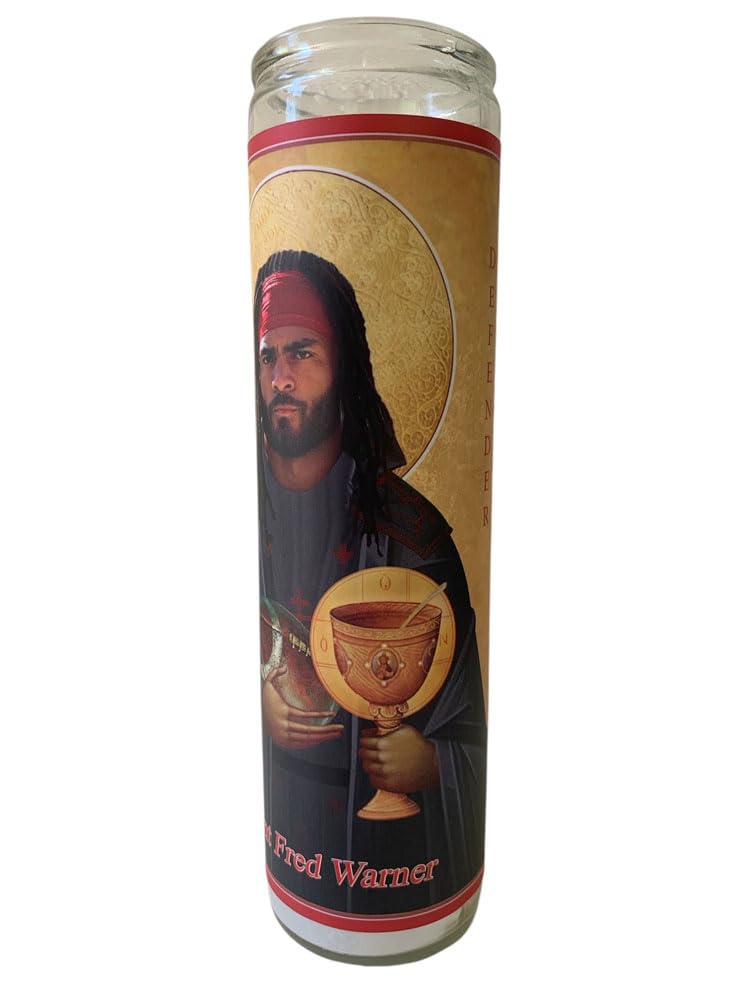 Saint Fred Warner Gameday Prayer Candle
