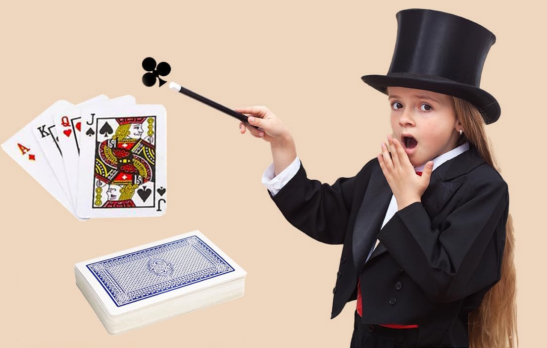 The Dreidel Company Mazzo di carte da gioco, 5,7 x 8,9 cm (confezione da 96)