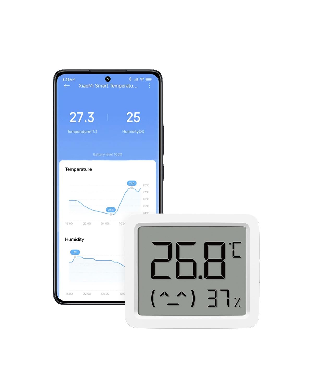 Xiaomi Smart Temperature and Humidity Monitor 3 Mini