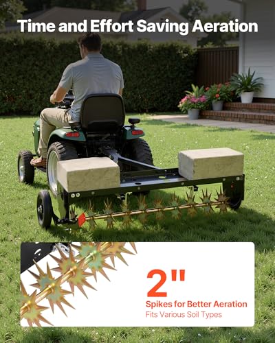 Aeradora VEVOR para jardín 40 pulgadas resistente y pesada miniatura 3