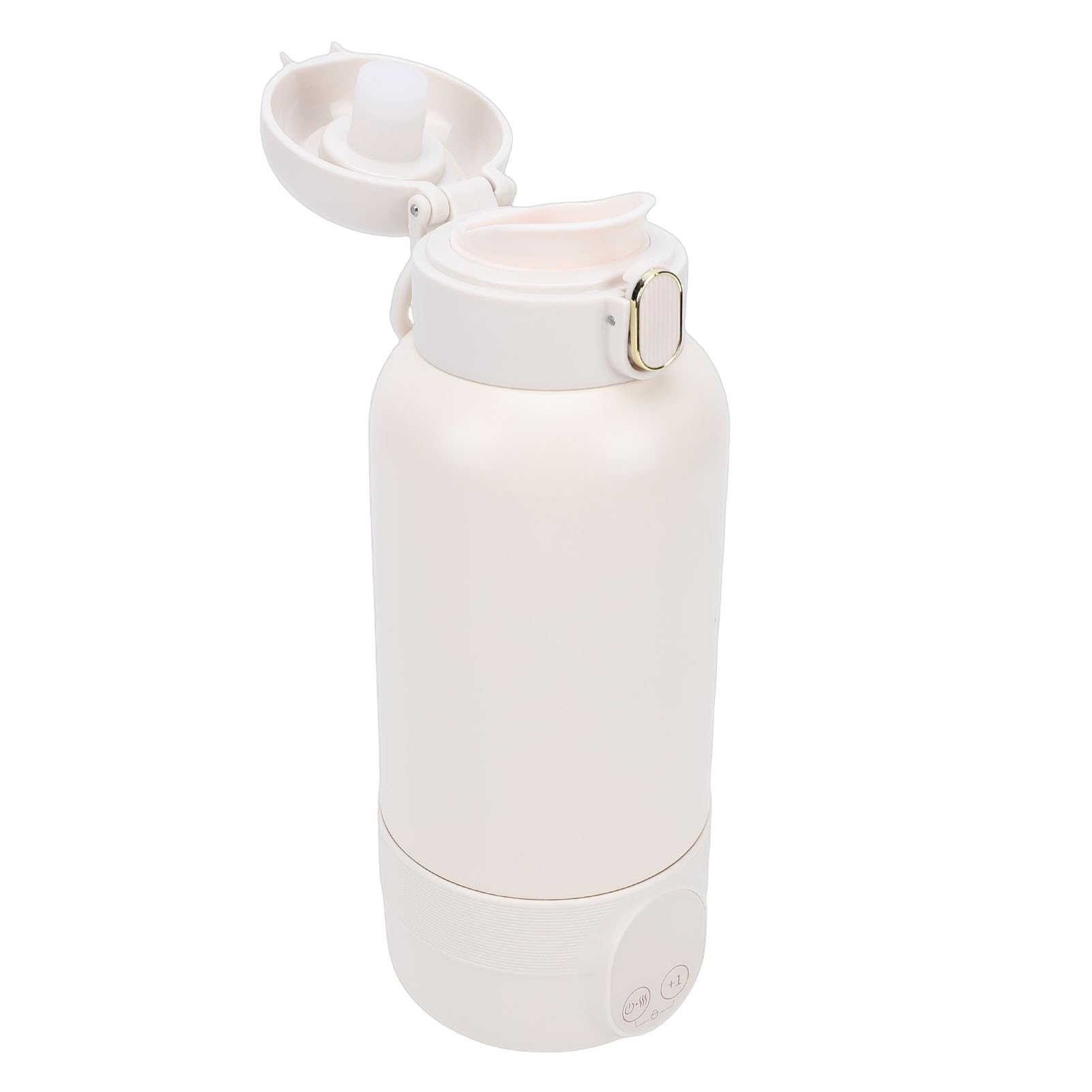 Jeffergarden Scaldabiberon Portatile Scaldalatte Ricaricabile Senza Acqua con Acciaio Inossidabile 316 da 98,6 a 131F 500ML Dual Lock 6 Temperature per la del Latte Materno da Viaggio per Bambini in