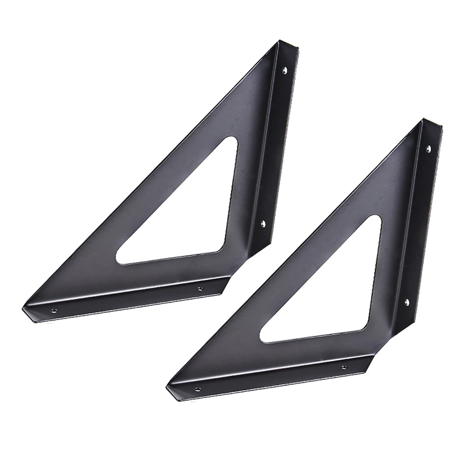 LJHSS Shelf Brackets 2 Packs,Floating Shelf Bracket,Shelving Bracket,Heavy Duty Shelf Bracket,Kitchen Shelves,Space Saving DIY for Table Work Bench