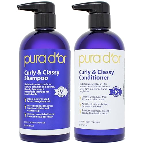 PURA D'OR Curly & Classy Set