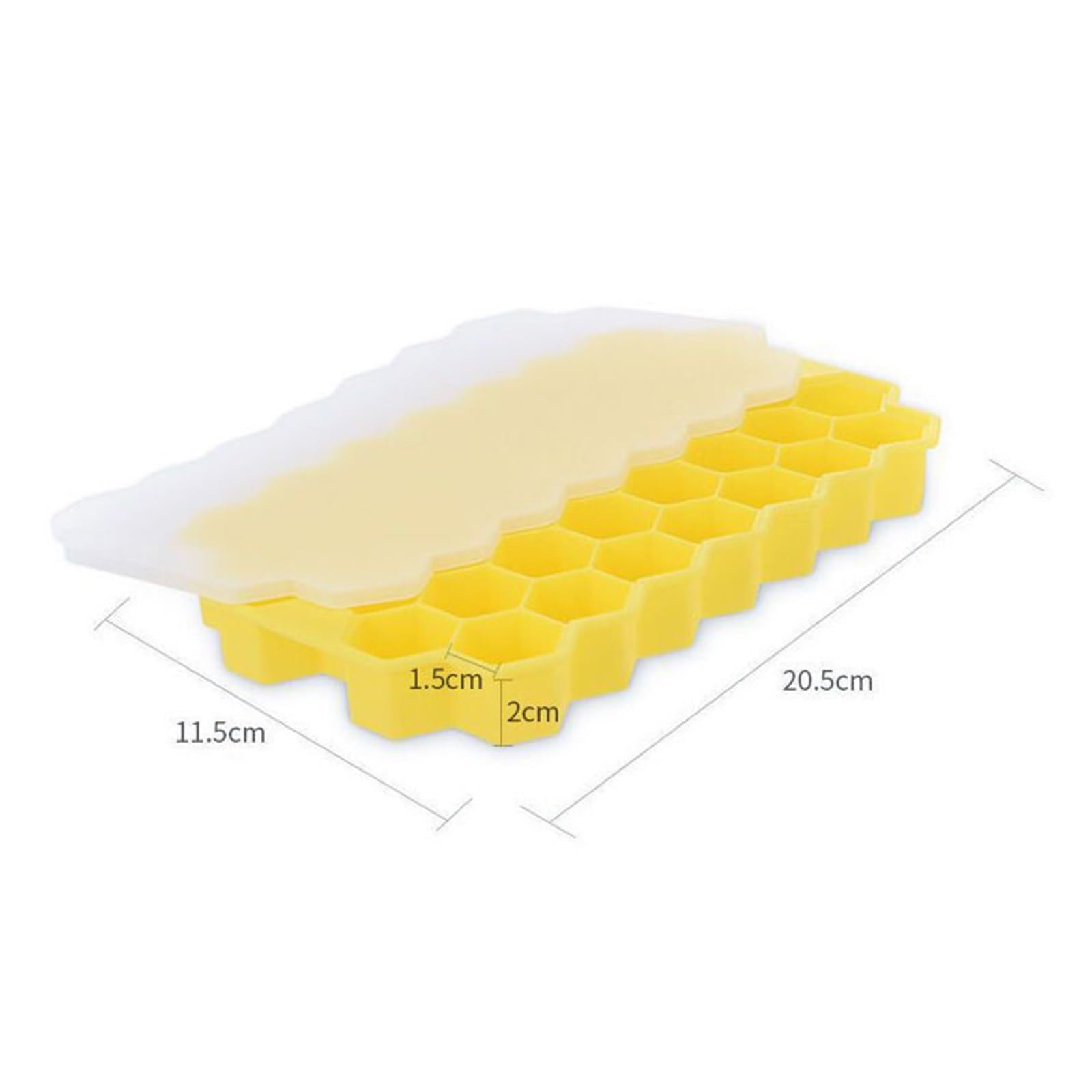 Vassoio per cubetti di Ghiaccio Food Grade 37 Scomparto Fabbricatore di Ghiaccio in Silicone Vassoio per Ghiaccio Fabbricatore di Ghiaccio Accessori per Cocktail da Cucina Fabbricatore di Ghiaccio (C