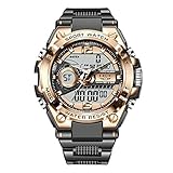 Men's Digital Sports Watch Military Large Face Waterproof Electronic Wrist Watches for Men Resistant...