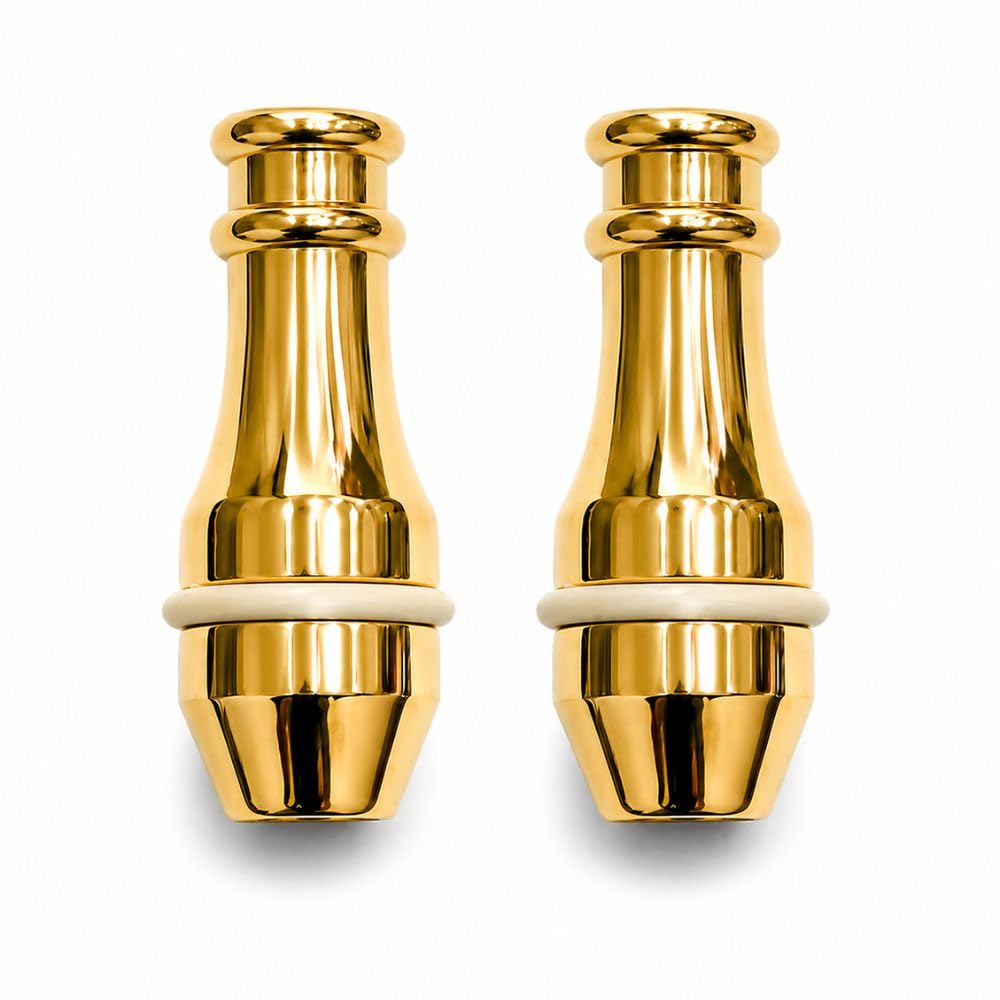 Curtain Cord Weight 90g Polished Brass Pack of 2 Heavy Duty Blind Cord Pull Weight 59mm Replacement Curtain Blind Weight