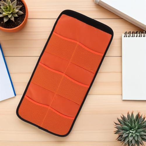 Filtros de cámara estuche de 6 bolsillos bolsa protectora contra polvo para lentes de viaje 7