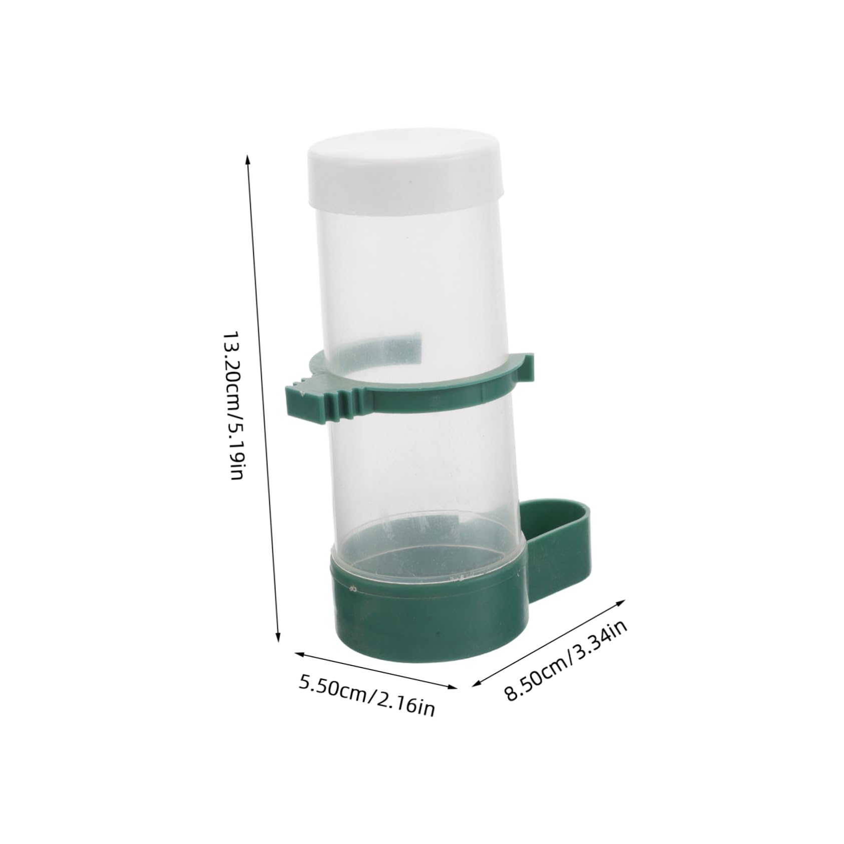 Happyyami 20pezzi Mangiatoia Automatica Per Uccelli Contenitore Per Sporcare Distributore d Acqua Per Gabbia Accessori Per Pappagalli e Parrocchetti