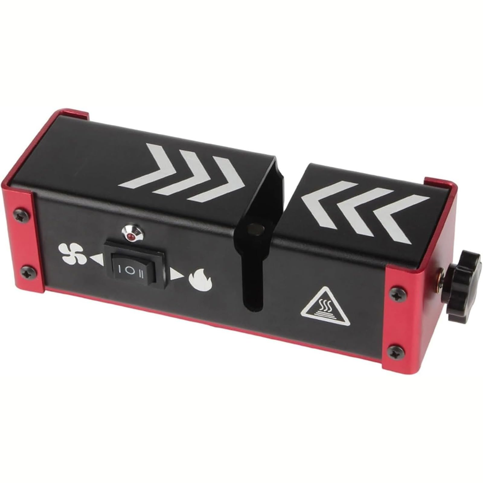 Conector de filamento para impresora 3D, herramienta de unión de soldadura eficiente con 100 tubos de teflón, calentamiento rápido y enfriamiento integrado, tensión de abrazadera ajustable, para filam