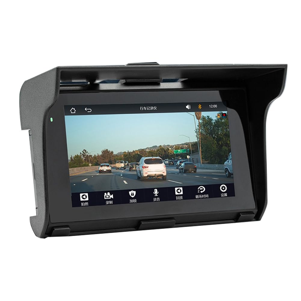 Radio compatible Android pour moto avec navigation portable 5 pouces - 8
