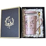 Mum Birthday Gifts for Mum from Daughter Son - World's Best Mummy Mug, Funny Christmas Presents for New Mother to Be, 14Oz Pink Marble Ceramic Coffee Cup with Gold, Greeting Card, Neatly Gift Boxed - Image 8