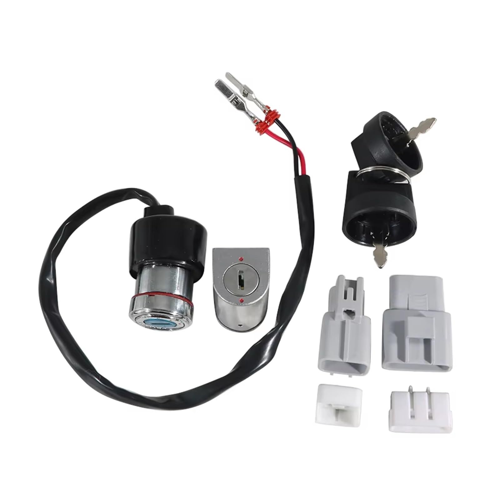 Ignition Coil Wire for CFMoto CFORCE 500 600 520 550 550HO 625 9GQ0-010100 9CR6-010100-20000 Fuel Gas Ignition Switch Lock with Key Kit Moto Ignition Switch