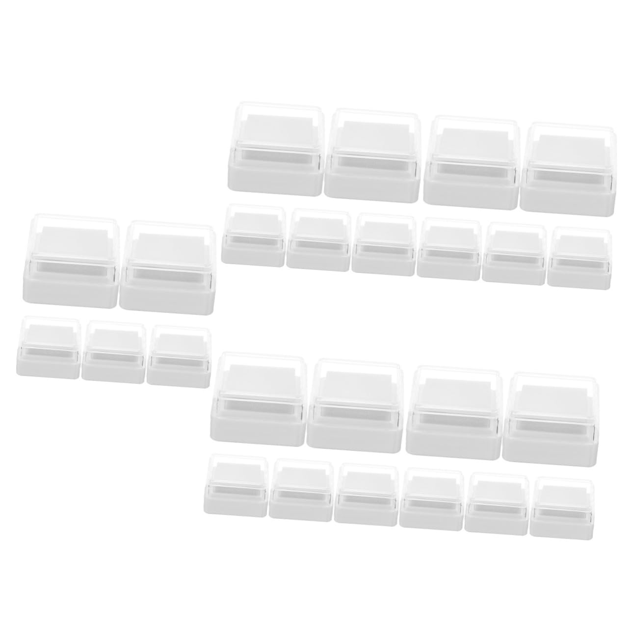 Tofficu 25pezzi Cuscinetti Per Timbri Multi- Per Per Scrapbooking e Te Cuscinetti Inchiostrati Per e Casa